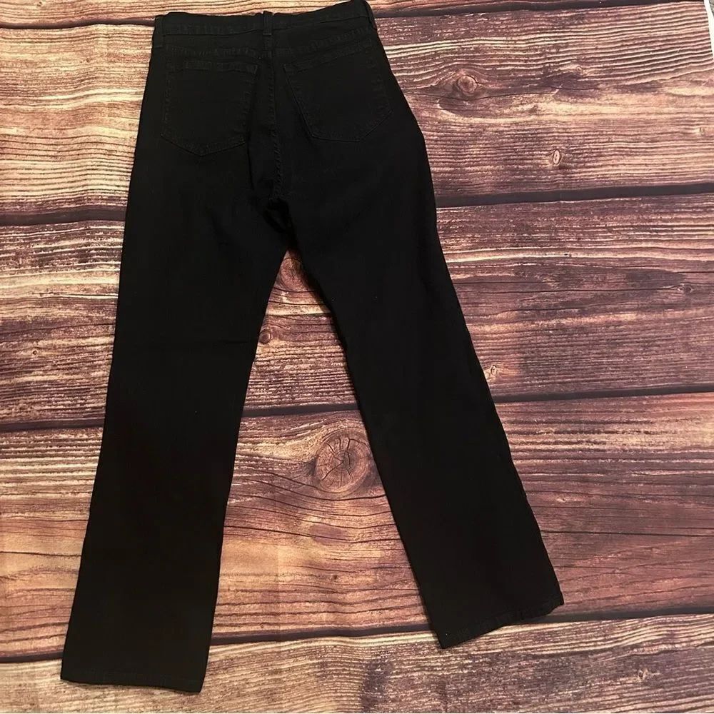 Rare Women’s NYDJ Black Jeans 8P Petite - Picture 5 of 5